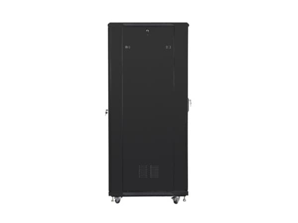 Lanberg FF01-8847-12B, Frittstående hylle, 47U, 800 kg, Nøkkellås, Rack skinner, 138 kg
