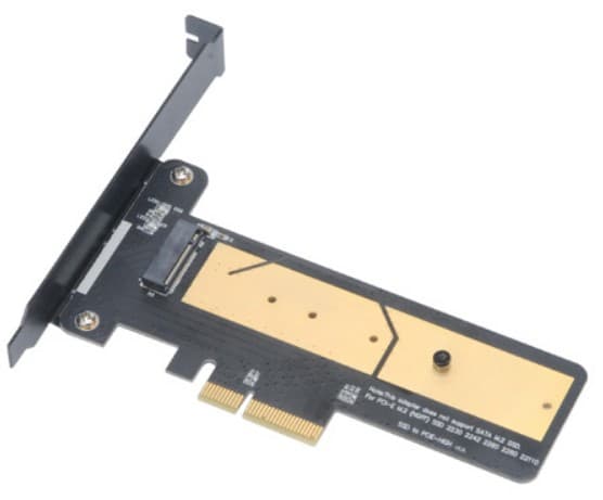 Akasa AK-PCCM2P-02 - Lagringskontroller - M.2 - M.2-kort - PCIe 3.0 x4