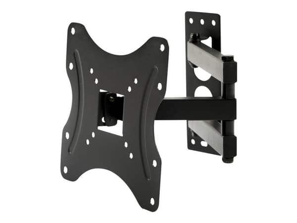 ART AR-60A - Brakett - for LCD-TV - metall - svart - skjermstørrelse: 19"-42" - veggmonterbar