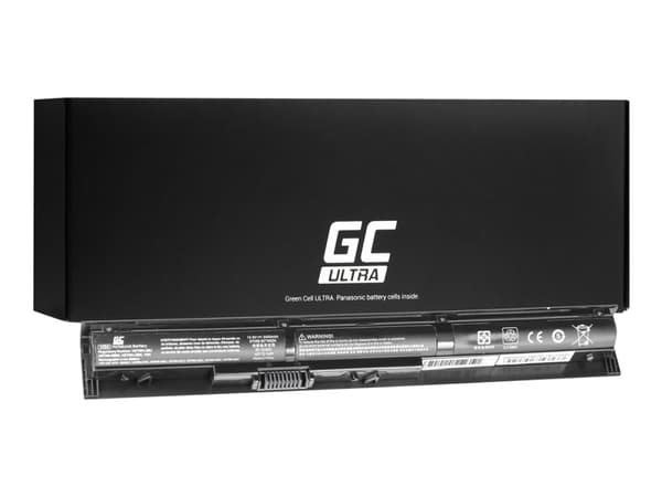 Green Cell ULTRA - Batteri til bærbar PC (tilsvarer: HP VI04) - litiumion - 4-cellers - 3400 mAh - svart - for HP Pavilion Laptop 14, 15, 17