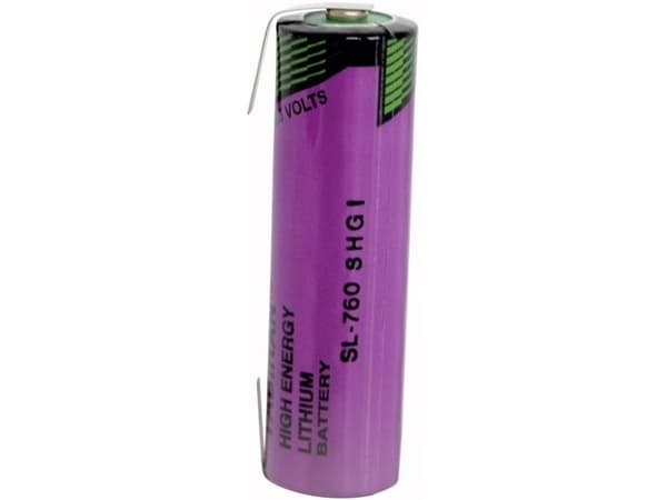 Tadiran Batteries SL 760 T Special-batterier R6 (AA) U-loddefane Lithium 3.6 V 2200 mAh 1 stk