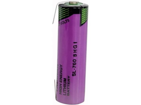 Tadiran Batteries SL 760 T Special-batterier R6 (AA) U-loddefane Lithium 3.6 V 2200 mAh 1 stk