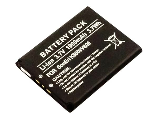 CoreParts - Akku - Li-Ion - 1000 mAh - 3.7 Wh - Sony Ericsson Aino, C901, C903, G705, Naite, Satio, W205, W302, W395, W595, W705, W715 - Sony Ericsso