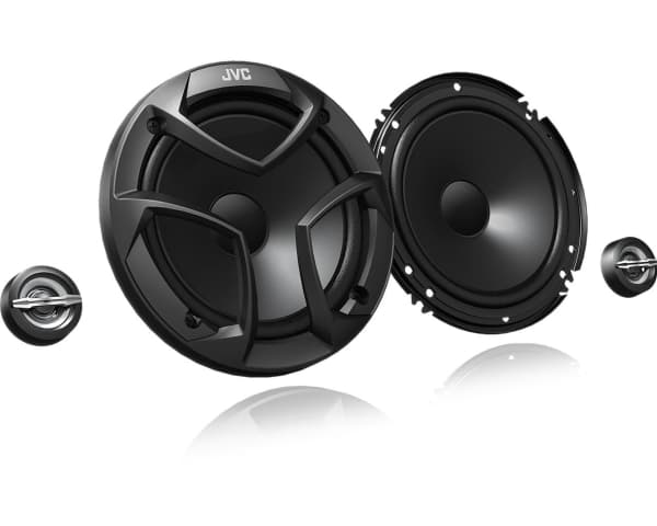 JVC CS-JS600 - Kaiuttimet - autoon - 30 Watt - 2-tie - komponentti - komponentti