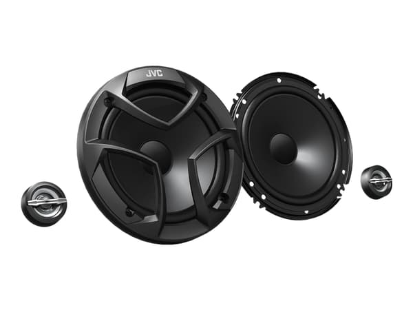 JVC CS-JS600 - Kaiuttimet - autoon - 30 Watt - 2-tie - komponentti - komponentti