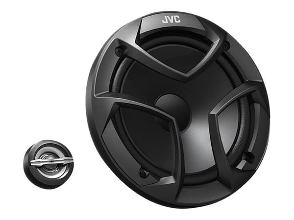 JVC CS-JS600 - Kaiuttimet - autoon - 30 Watt - 2-tie - komponentti - komponentti