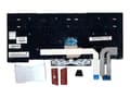 Miniatyrbilde 3 av 5: Lite-On SN8371 - Erstatningstastatur for bærbar PC - med Trackpoint - QWERTY - USA/UK - svart - FRU