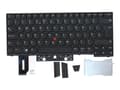 Miniatyrbilde 1 av 5: Lite-On SN8371 - Erstatningstastatur for bærbar PC - med Trackpoint - QWERTY - USA/UK - svart - FRU
