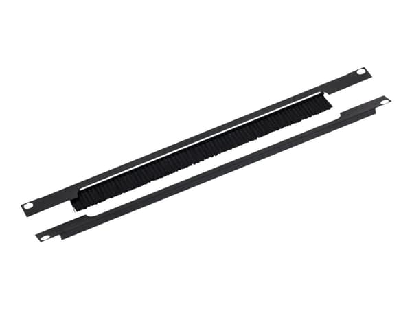 Triton - Kabelingångspanel med borste, för rack - 1U - 19"