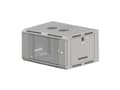 Pikkukuva 3 / 5: Alantec 5901738555785, Seinään asennettava laitekehikko, 12U, 50 kg, Harmaa
