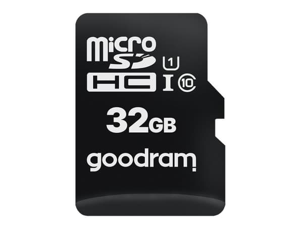 GOODRAM M1AA - Flash-minneskort (SD-adapter inkluderad) - 32 GB - UHS-I / Class10 - microSDHC UHS-I