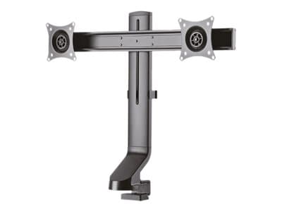 Neomounts FPMA-D860D - Monteringssett - full bevegelse - for 2 LCD-skjermer - svart - skjermstørrelse: 10"-27" - klemmemonterbar, malje, skrivebordsm Sort