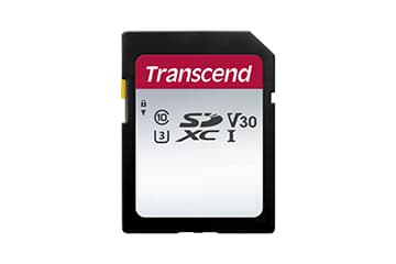 Transcend 300S - Flash-minneskort - 8 GB - Class 10 - SDHC