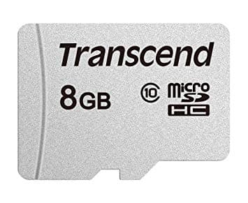 Transcend 300S - Flashminnekort - 8 GB - Class 10 - microSDHC