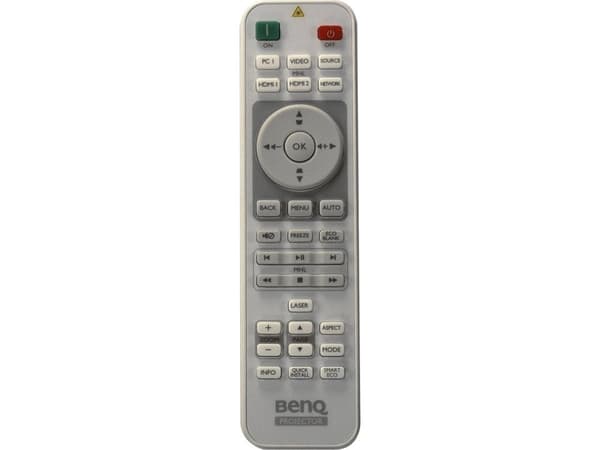 BenQ 5J.JGR06.001, Projektor, Tryckknappar, Grå, Silver