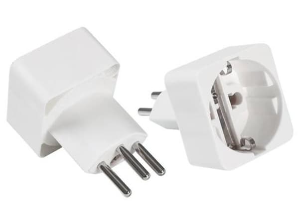 Bachmann 921.011, Type J (CH), Type J (CH), 250 V, 10 A, Hvit