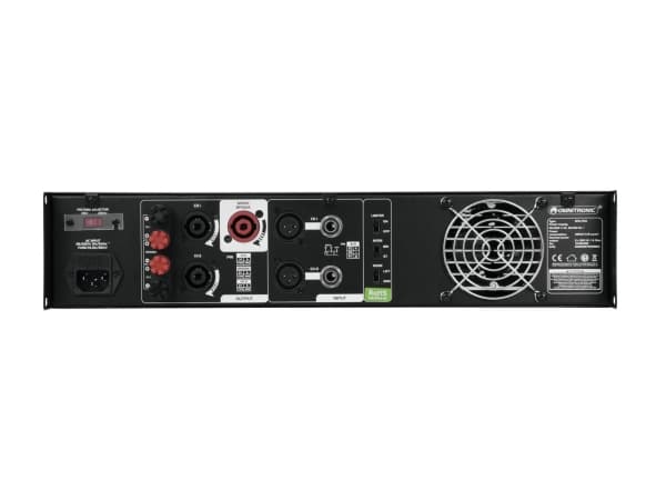 Omnitronic XPA-700, 2.0 kanaler, 350 W, A/B, 0,5%, 95 dB, 20000 O