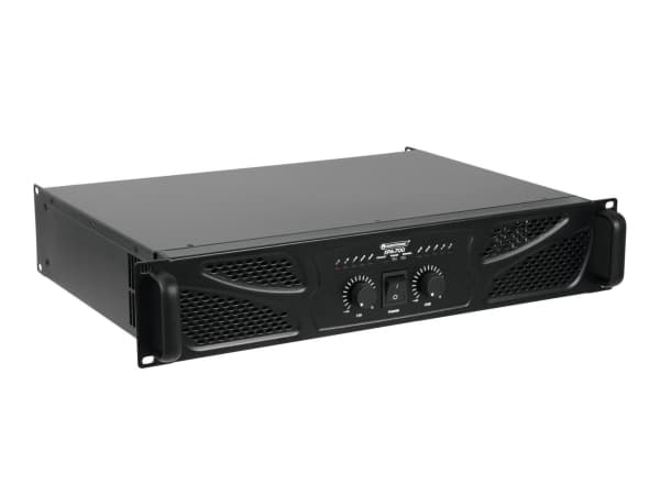 Omnitronic XPA-700, 2.0 kanaler, 350 W, A/B, 0,5%, 95 dB, 20000 O