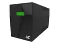 Miniatyrbilde 2 av 5: Green Cell Micropower - UPS - AC 220/230/240 V - 1200 watt - 2000 VA - 9 Ah - USB - utgangskontakter: 4