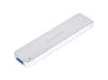 Miniatyrbilde 4 av 5: SilverStone Mobile Series MS09 - Drevkabinett - M.2 Card - USB 3.1 (Gen 2) - sølv