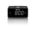 Miniatyrbild 2 av 5: Lenco CR-550, Klockradio, FM, LED, 3,05 cm (1.2"), Vit, Svart