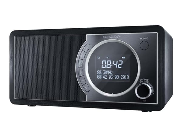 Sharp DR-450 - DAB-radio - 3 watt (Total) - svart