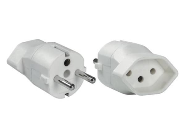 Bachmann 921.012, 250 V, 10 A, Hvit, Hankjønn/hunkjønn