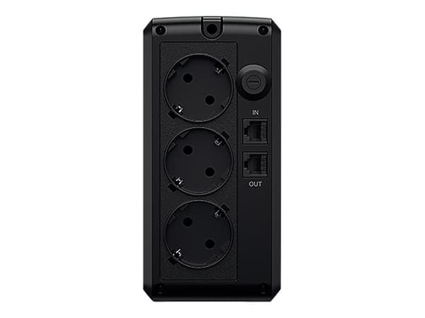 CyberPower UT Series UT650EG - UPS - AC 230 V - 360 Watt - 650 VA - output-stikforbindelser: 3 - sort
