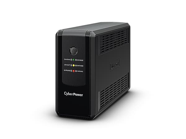 CyberPower UT Series UT650EG - UPS - AC 230 V - 360 Watt - 650 VA - output-stikforbindelser: 3 - sort