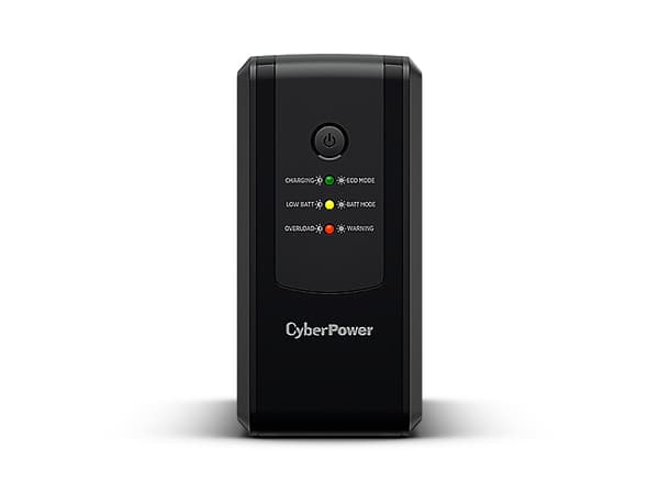 CyberPower UT Series UT650EG - UPS - AC 230 V - 360 Watt - 650 VA - output-stikforbindelser: 3 - sort