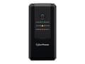 Miniatyrbilde 2 av 5: CyberPower UT Series UT650EG - UPS - AC 230 V - 360 Watt - 650 VA - output-stikforbindelser: 3 - sort