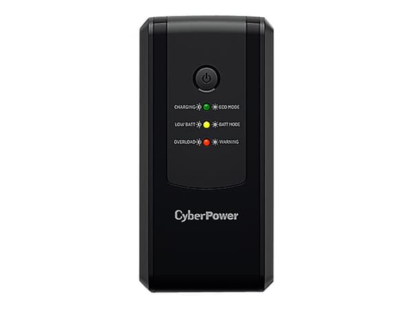 CyberPower UT Series UT650EG - UPS - AC 230 V - 360 Watt - 650 VA - output-stikforbindelser: 3 - sort