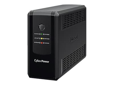 CyberPower UT Series UT650EG - UPS - AC 230 V - 360 Watt - 650 VA - output-stikforbindelser: 3 - sort Sort