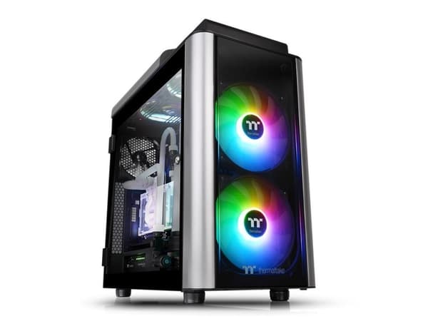 Thermaltake Level 20 GT ARGB - Tower - utvidet ATX (E-ATX) - sidepanel med vindu (herdet glass) - ingen strømforsyning (PS/2) - svart - USB/lyd