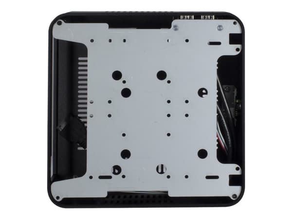 Inter-Tech A80 - Tower - ITX - strömadapter 60 Watt - svart - USB