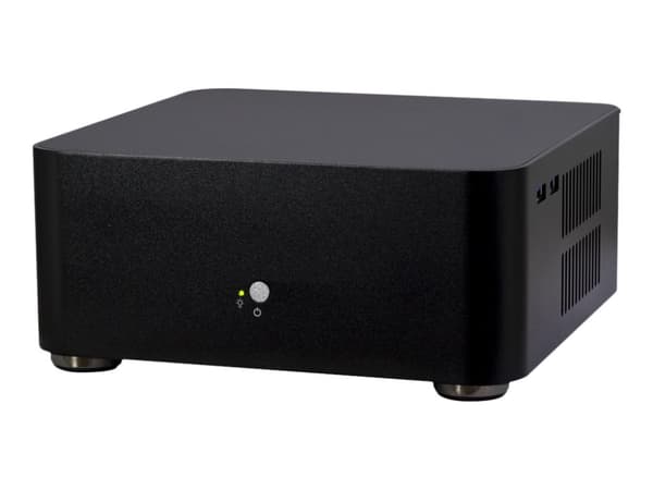 Inter-Tech A80 - Tower - ITX - strømadapter 60 watt - svart - USB Sort