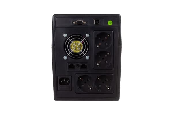 DIGITUS UPS Line-Ineractive LED 2000VA/1200W 2x12V/9Ah AVR 4xSCH. USB RS232 RJ45