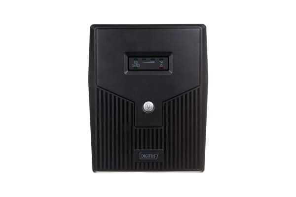DIGITUS UPS Line-Ineractive LED 2000VA/1200W 2x12V/9Ah AVR 4xSCH. USB RS232 RJ45 musta