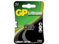 GP Batteries Lithium CR-2, Engångsbatteri, CR2, Litium-Ion (Li-Ion), 3 V, 1 styck, Svart