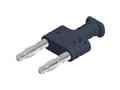 Miniatyrbilde 2 av 4: SKS Hirschmann KST ws 14/4 Kortslutningsbro Sort Pinnediameter: 4 mm 1 stk.