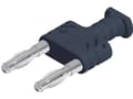 Miniatyrbilde 1 av 4: SKS Hirschmann KST ws 14/4 Kortslutningsbro Sort Pinnediameter: 4 mm 1 stk.