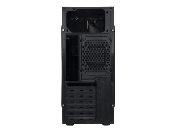 Inter-Tech B-48, Midi Tower, PC, Musta, ATX, mikro ATX, 15 cm, 35 cm