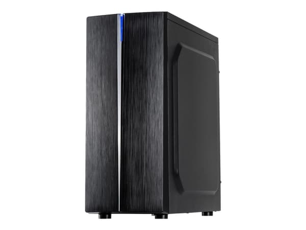 Inter-Tech B-48, Midi Tower, PC, Musta, ATX, mikro ATX, 15 cm, 35 cm musta