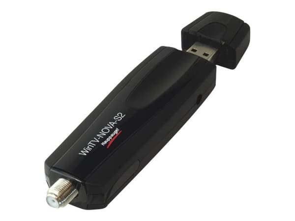 Hauppauge WinTV-NOVA-S2, DVB-S,DVB-S2, AVC,H.264,MPEG2,MPEG4, USB, Sort, 13/18 V, 950 - 2150 Hz