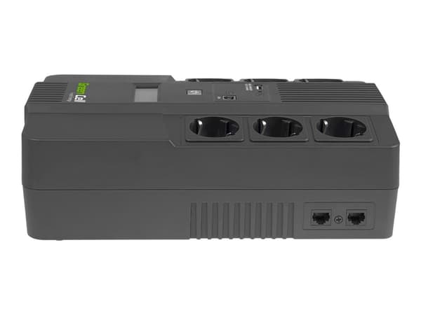 Green Cell AiO - UPS - AC 220/230/240 V - 480 watt - 800 VA - 9 Ah - USB - utgangskontakter: 6