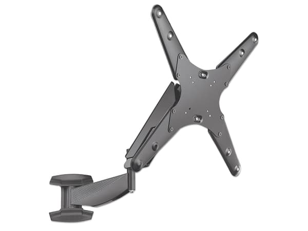 Manhattan 461641, 30 kg, 53,3 cm (21"), 152,4 cm (60"), 75 x 75 mm, 400 x 400 mm, Sort