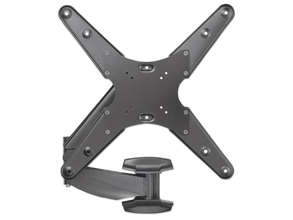 Manhattan 461641, 30 kg, 53,3 cm (21"), 152,4 cm (60"), 75 x 75 mm, 400 x 400 mm, Sort