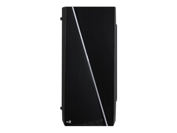 AeroCool Cylon Mini - Tower - micro ATX - genomskinlig sidopanel (akryl) - ingen strömförsörjning (ATX / PS/2) - svart - USB/ljud