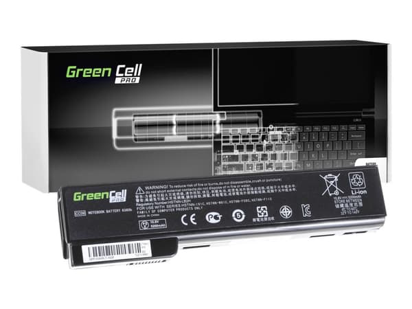 Green Cell HP50PRO, Akku, HP, EliteBook 8460p 8460w 8470p 8560p 8570p ProBook 6460b 6560b 6570b