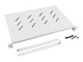 Miniatyrbilde 1 av 5: Lanberg - Rack-hylle - RAL 7035, grå - 1U - 19"